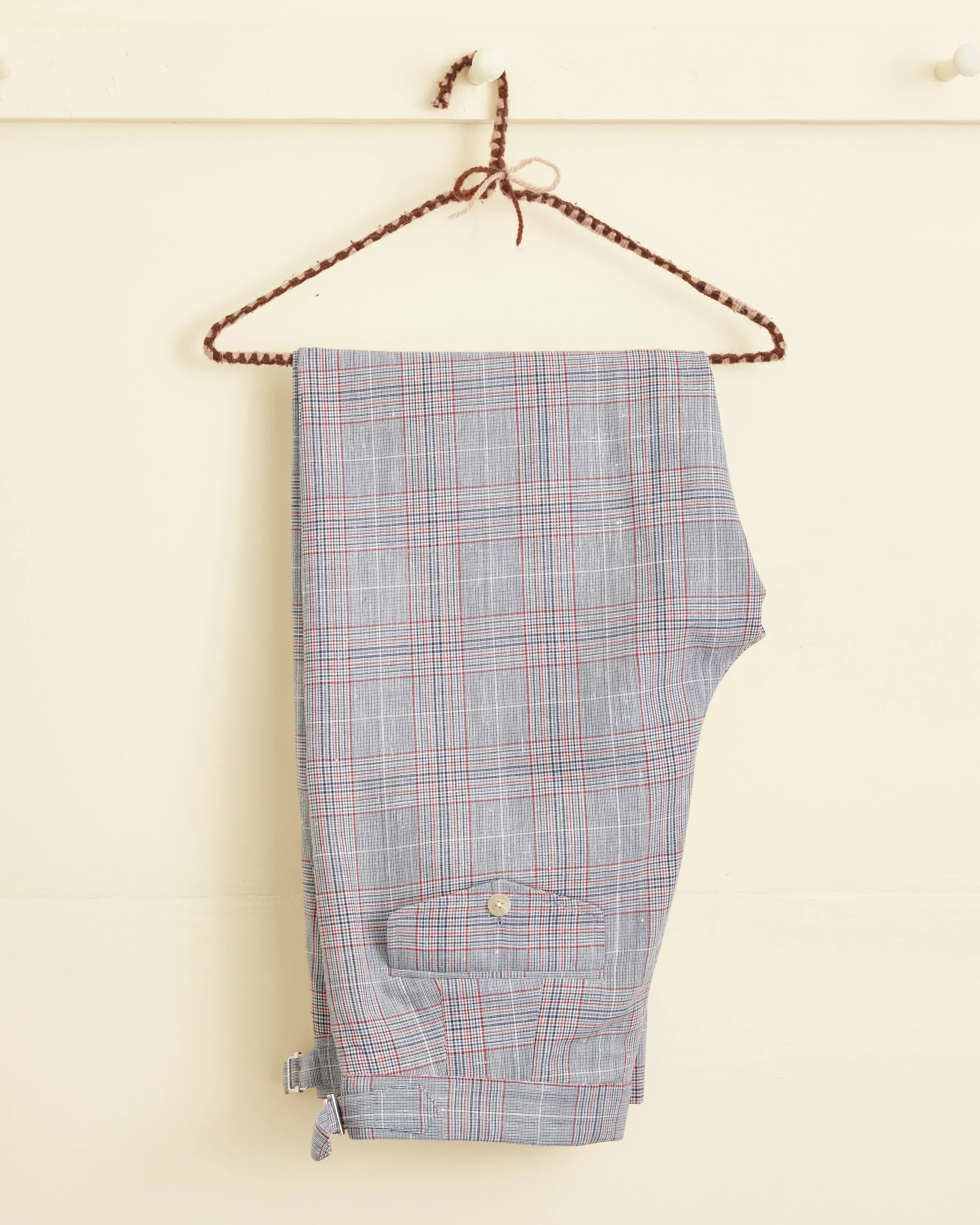 Cinnabar Plaid Trousers - 33