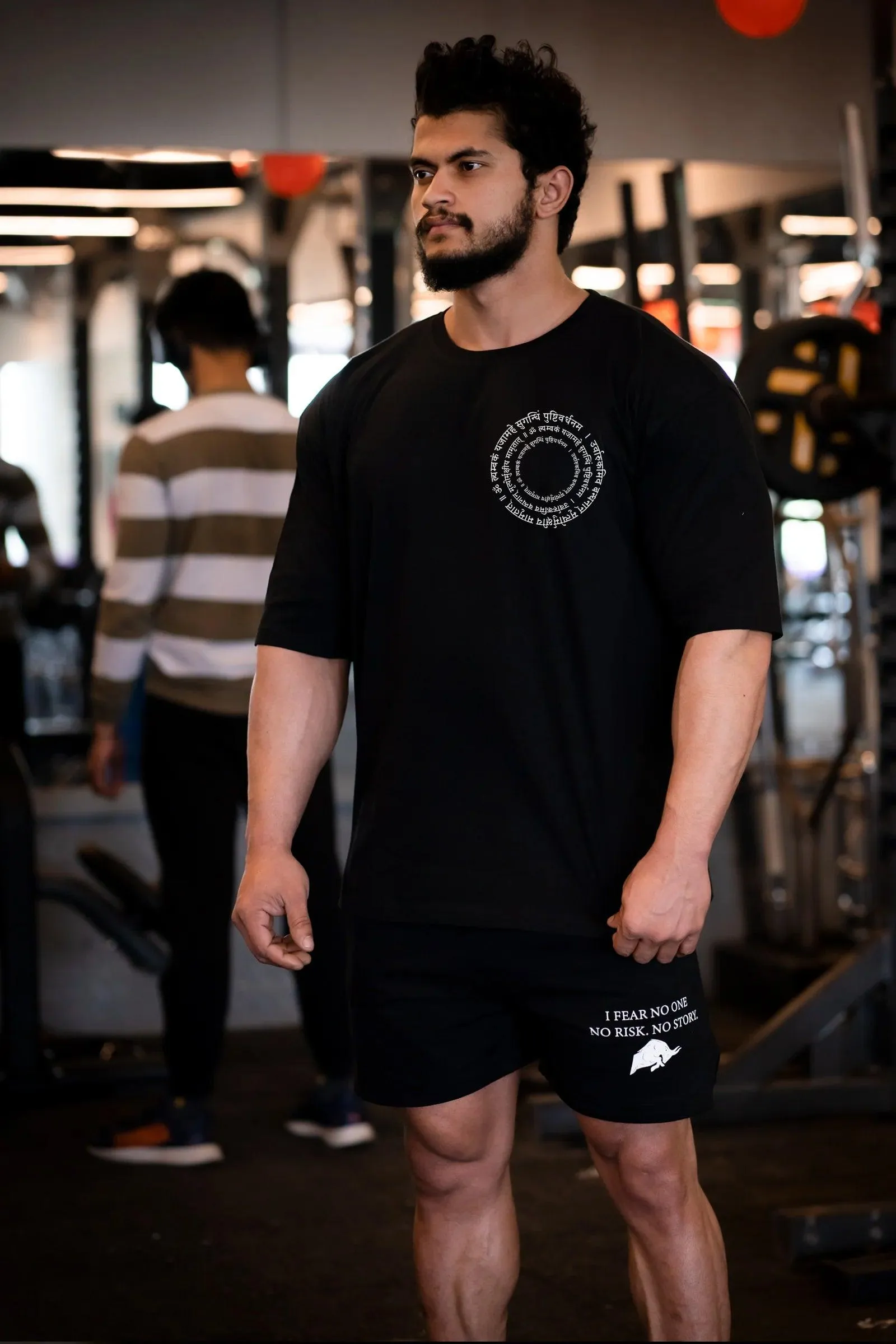 Lord SHIVA Immortal Oversized T-shirt (Black)