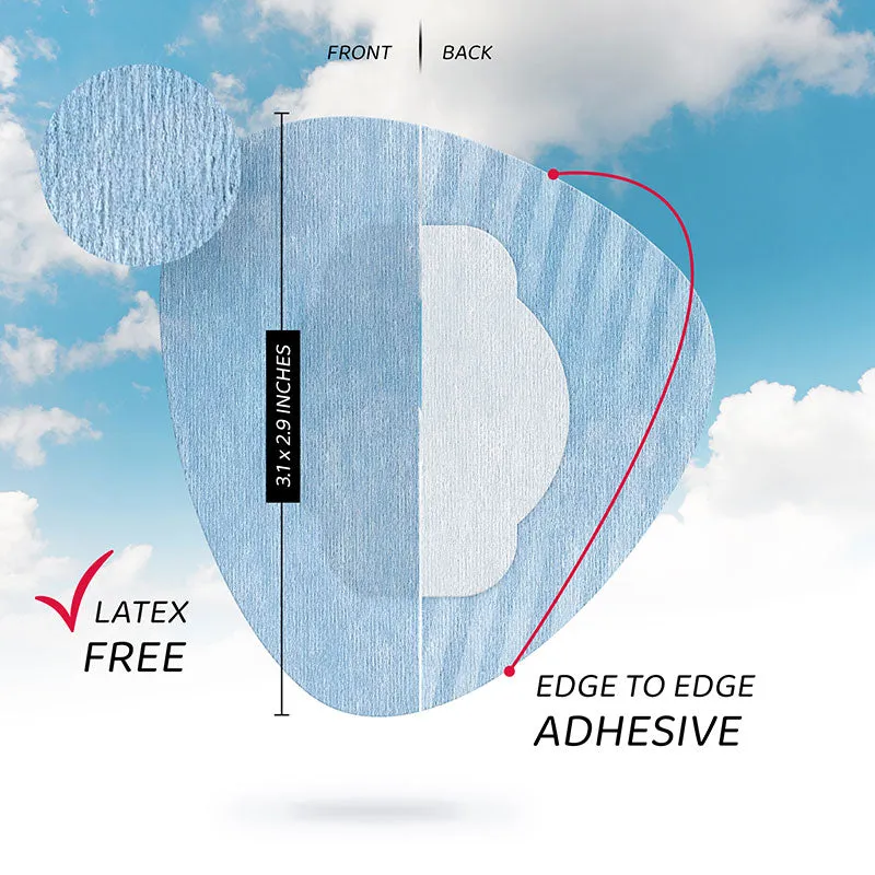 Not Just a Patch Air Adhesive patches for Freestyle Libre, Medtronic and Dexcom G7 - Pack of 20