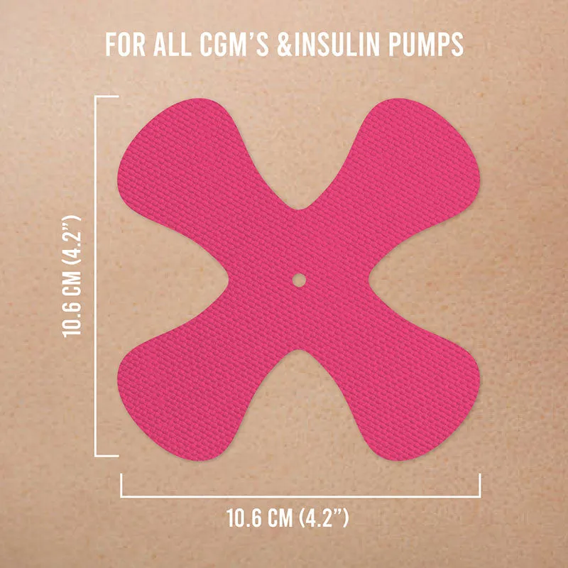 Not Just a Patch X-Patch for all CGM's and Insulin pumps - Pack of 20