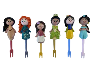 Princess Handmade Food Picks (set 2)