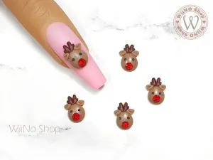 Reindeer 3D Handmade Nail Art Charm - 2 pcs