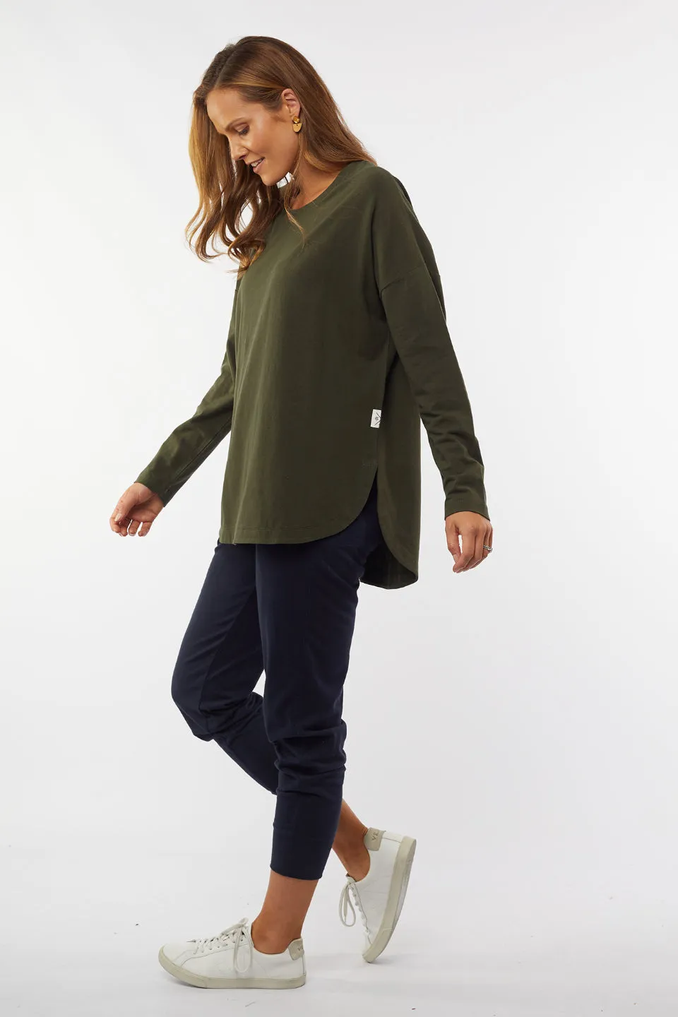 Society LS Khaki Tee