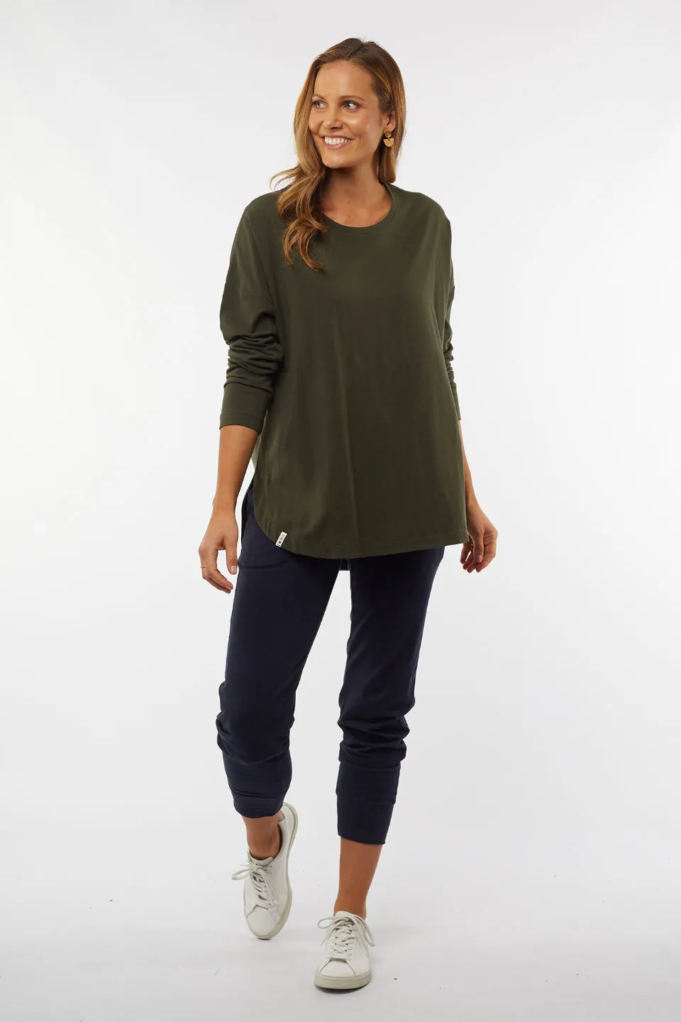 Society LS Khaki Tee