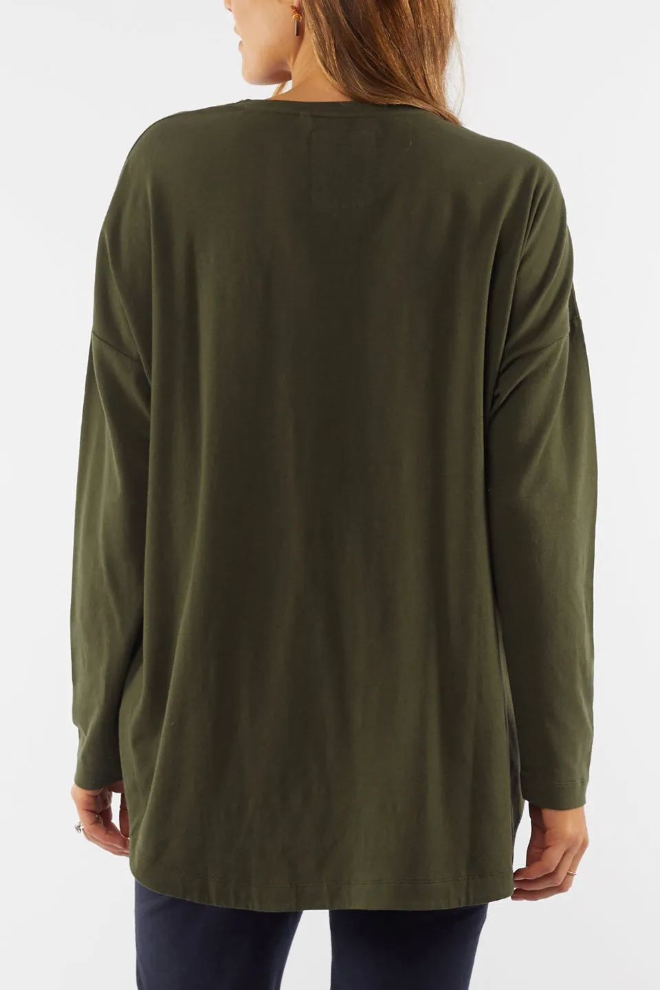 Society LS Khaki Tee