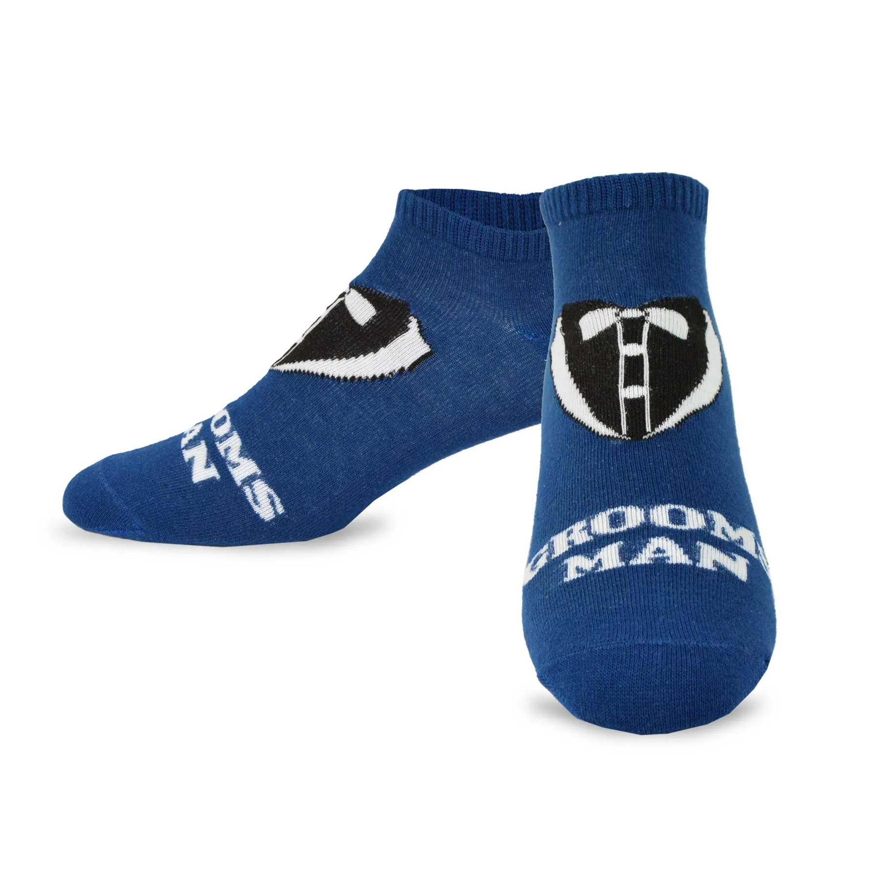 TeeHee Socks Men's Wedding Cotton No Show 6-Pack (51139)