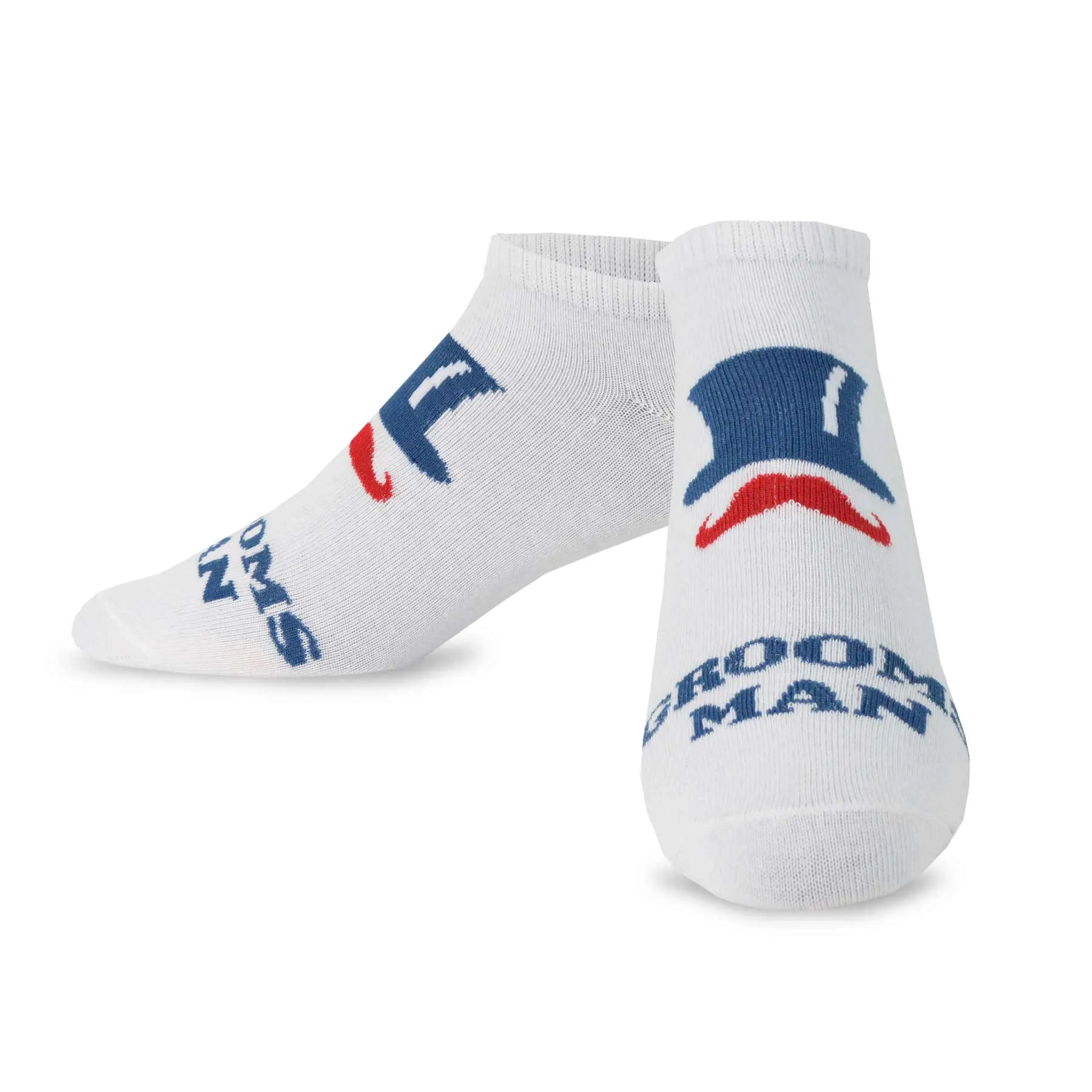 TeeHee Socks Men's Wedding Cotton No Show 6-Pack (51139)